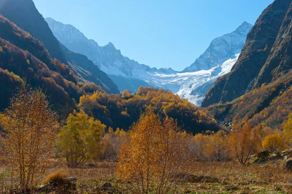 Blick Auf Die Ptyschschlucht Dombay — Stockfoto