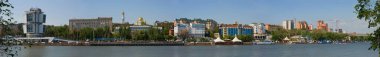 Rostov-on-Don - Don setinin panoramik görüntüsü. 