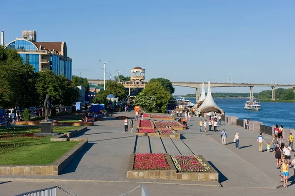 Rostov-on-Don, Rusya Yaz akşamında Don Çamuru.