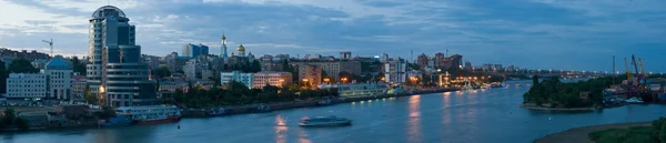 Vista Rostov Don Puerto Estación Del Río Terraplén —  Fotos de Stock