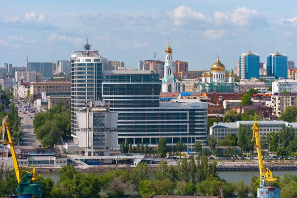 Rostov Don Vista Aterro Complexo Residencial Almirante — Fotografia de Stock