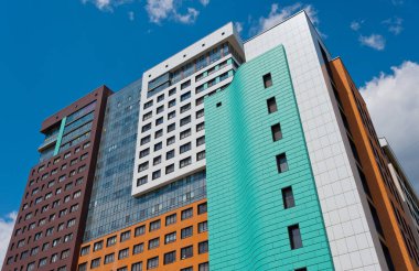 Rostov-on-Don - konut kompleksinin inşaatı 