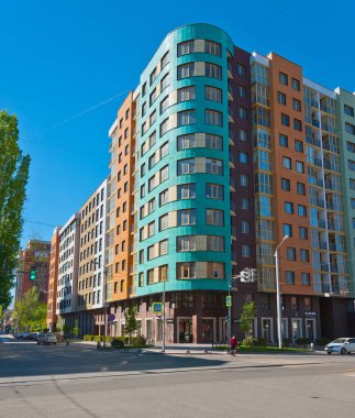 Rostov-on-Don. Konut kompleksinin inşası 