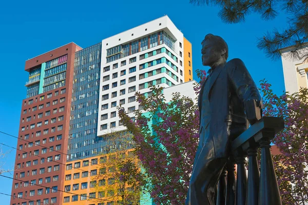 Rostov-on-Don. Konut kompleksinin inşası 