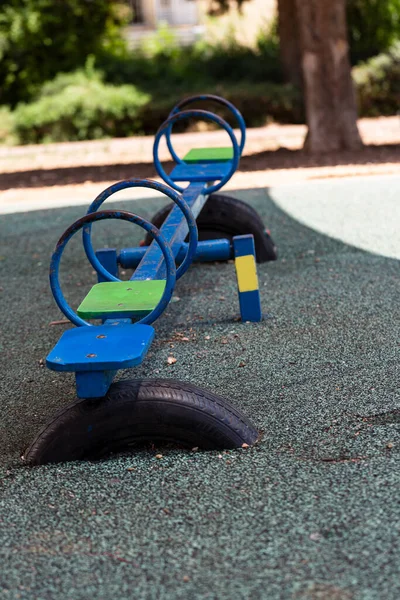 Parque Infantil Parque Día Soleado — Foto de Stock