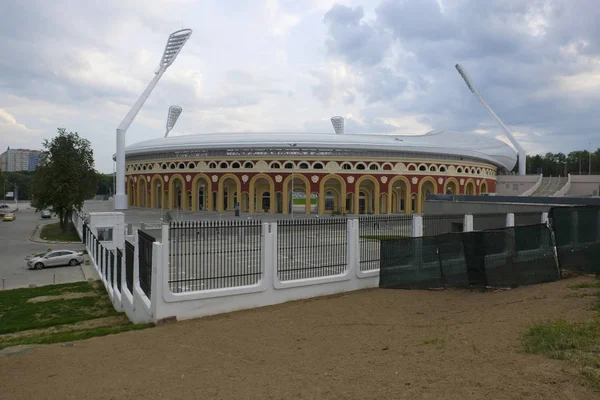 Nationella olympiska stadion Dinamo i Minsk, Vitryssland. — Stockfoto