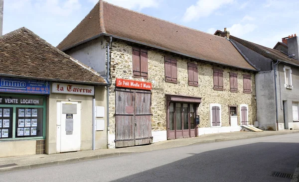 Magnac Bourg France Août 2018 Vue Sur Rue Dans Ville — Photo