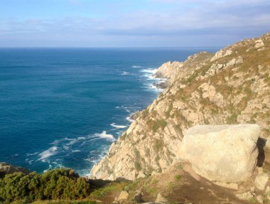 Estaca de Bares İber Yarımadası'nın en kuzey nokta var. İl A Coruna, Galiçya, İspanya