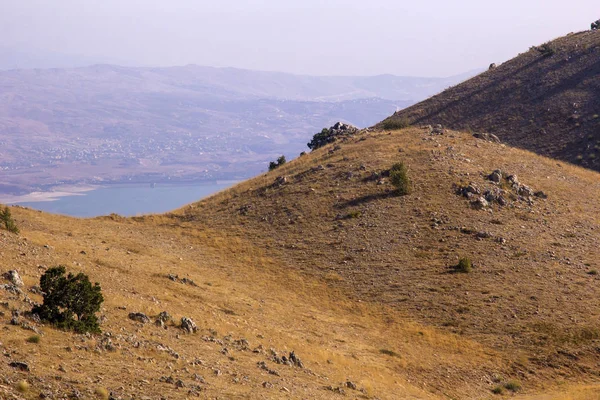 Lebanese Landscape Bekaa Valley Beqaa Valley Baalbeck Lebanon — Stock Photo, Image