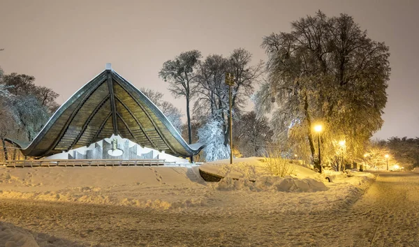 Kiev Ucrania Diciembre 2018 Etapa Verano Del Parque Mariinsky Teatro — Foto de Stock