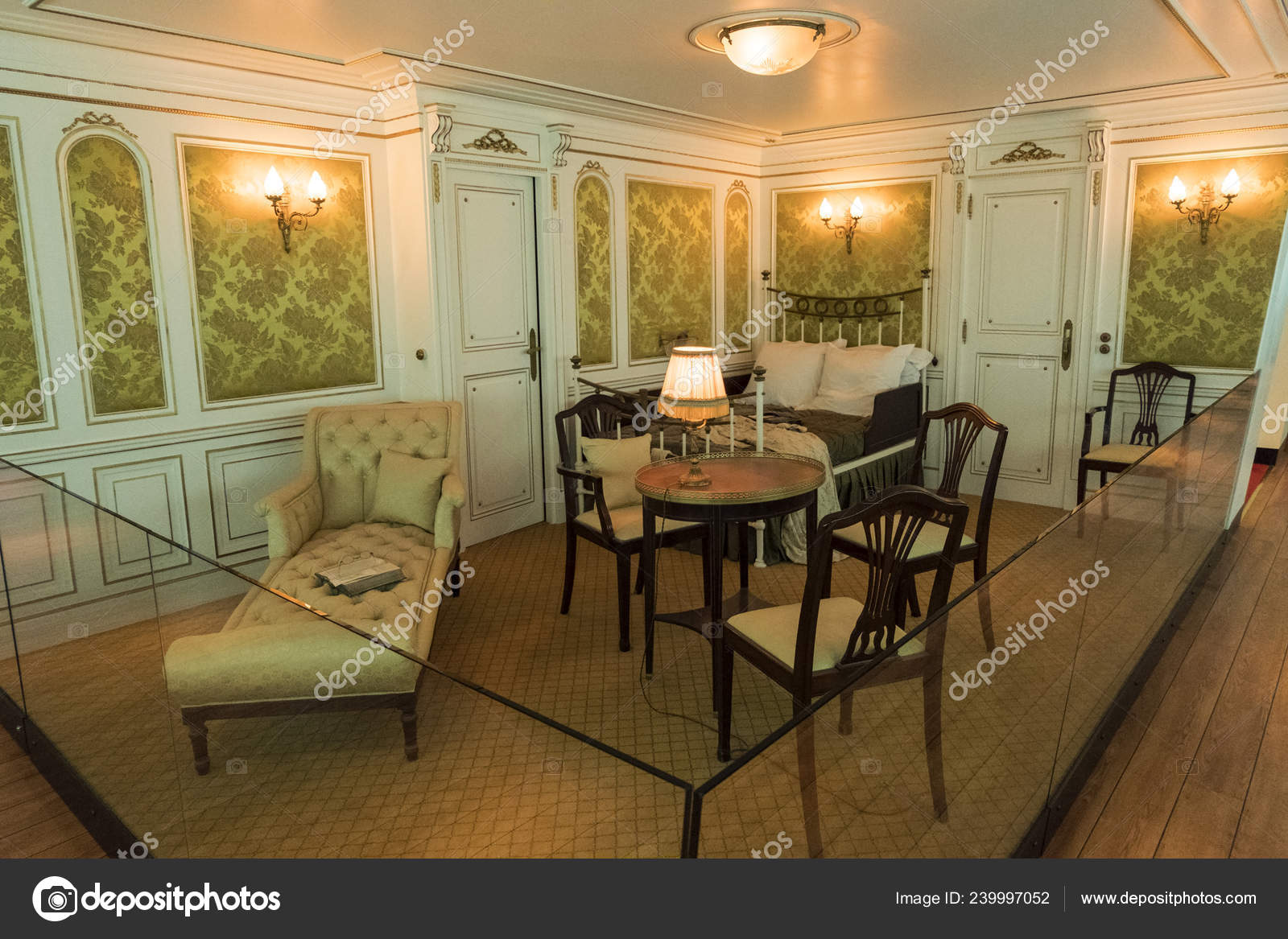 Cherbourg Octeville France August 2018 Mockup 1st Class