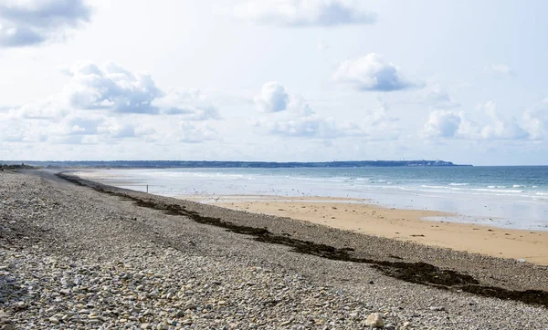 Deniz Biville Normady tarihinde İngiliz Kanalı sahil yakınında. Manche, Cotentin, Cap de la Hague, Fransa
