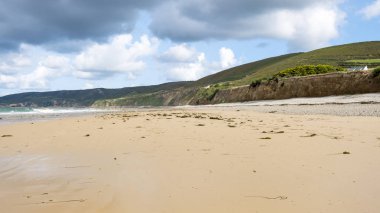 Deniz Biville Normady tarihinde İngiliz Kanalı sahil yakınında. Manche, Cotentin, Cap de la Hague, Fransa