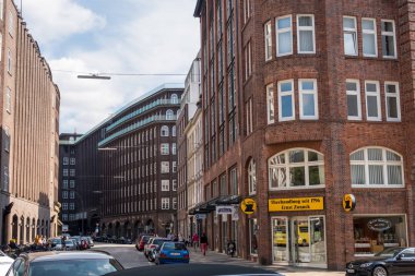 Almanya'nın en eski çayhane eski kasaba Hamburg'da bulunan.