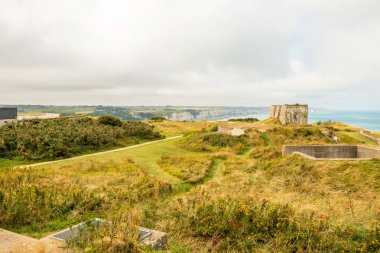 Normady, Fransa Fecamp yakın Alman İkinci Dünya Savaşı Bunker