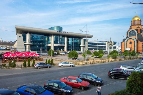 Southern Railway Station in Kyiv, Ukraine — Stock Photo, Image