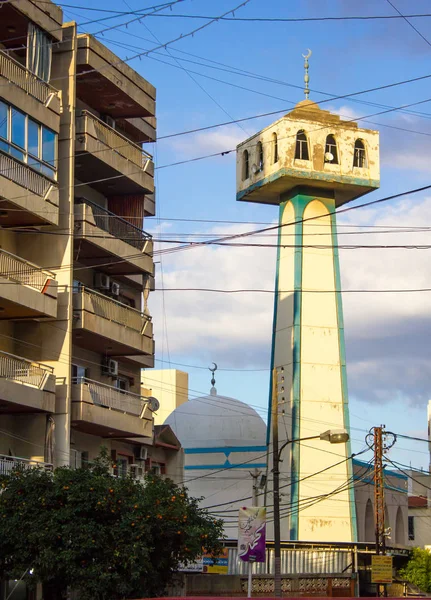 Mešita ve starém městě Tripoli, Libanon, Střední východ — Stock fotografie