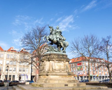 Kral Iii. Jan Sobieski Heykeli, Gdansk, Polonya