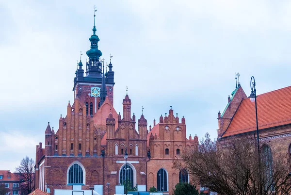 St. Catherine's Church in Gdansk, Poland — Stock Photo, Image