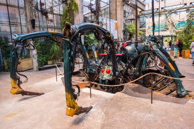 Hangar des Machines mekanik Örümcek Nantes, Fransa Isle Makineleri parçasıdır