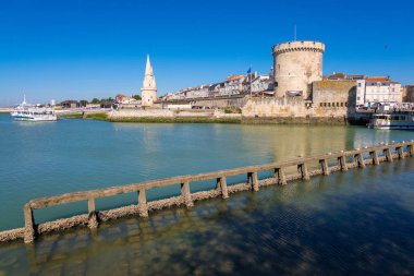 Ünlü eski liman ve liman La Rochelle, Fransa