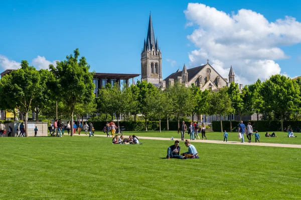 Niort'taki İhlal Bahçeleri, Deux-Sevres, Poitou-Charentes, Fransa