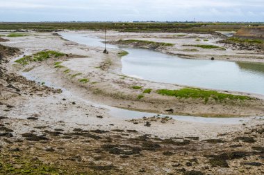 Ile de Re adasının manzarası