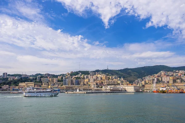 Janov Itálie Srpna 2019 Porto Antico Genova Nebo Starý Přístav — Stock fotografie