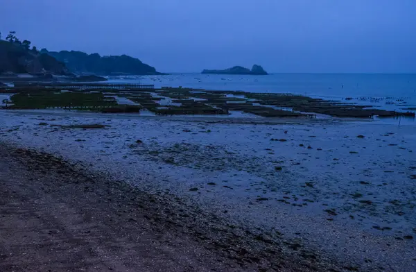 Cancale Fransa Ağustos 2019 Batı Fransa Nın Brittany Bölgesindeki Baie — Stok fotoğraf