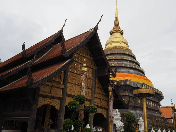 Wat Phra Que Lampang Luang Importante Sítio Antigo Província — Fotografia de Stock