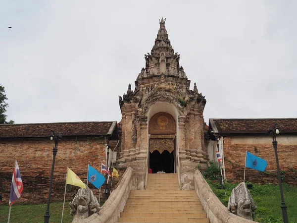 Wat Phra Che Lampang Luang Importante Sito Antico Della Provincia — Foto Stock