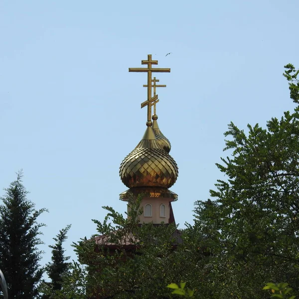 Kerk Het Park — Stockfoto