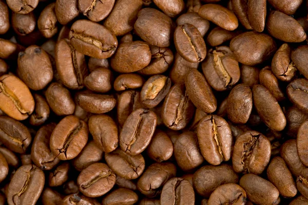 咖啡豆紧密贴合质感 — 图库照片