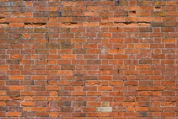 Stara Czerwona Cegła Ściany Tekstury — Zdjęcie stockowe