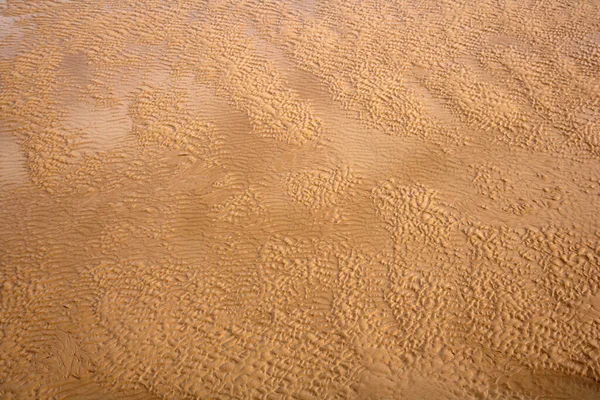 Increspature Nella Sabbia Nell Acqua Mare — Foto Stock