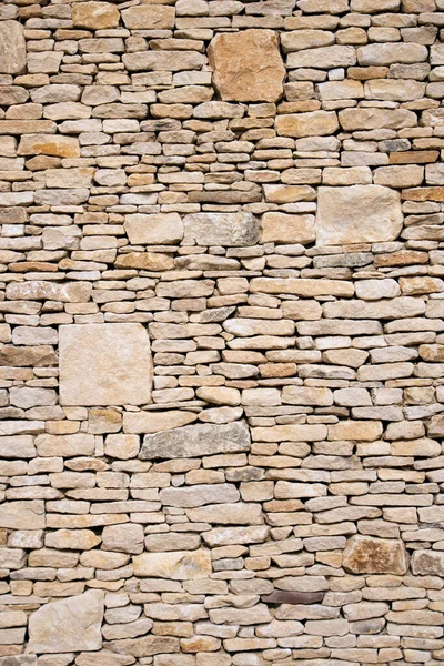 Tout Nouveau Mur Pierre Sèche Cotswold — Photo