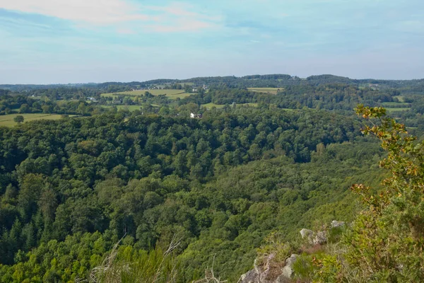 Punto Vista Riserva Naturale Roche Oetre Orne Normandia Francia — Foto Stock