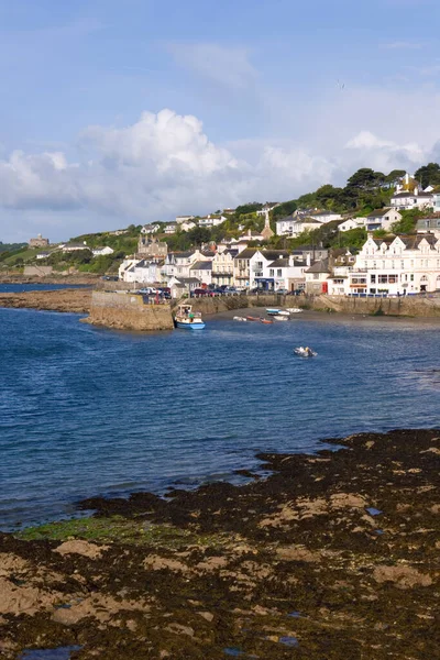 Mawes May 2006 View Picturesque Harbour Town Mawes Cornwall England — 图库照片