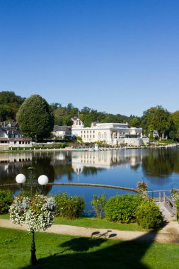 Bagnoles de l 'Orne, Fransa - 20 Eylül 2014: Bagnoles de l' Orne, Orne, Lower Normandy, Fransa