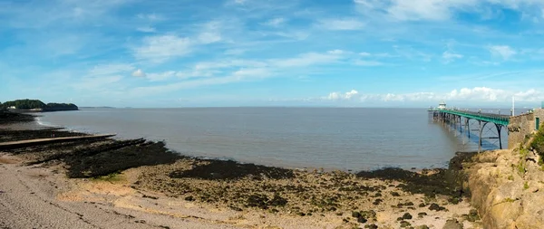 Clevedon Somerset 11Th September 2016 Late Summer Sunshine Brings Visitors — 스톡 사진