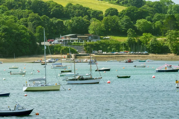 Helford Passage Reino Unido Junio 2017 Vista Sobre Pintoresco Río — Foto de Stock