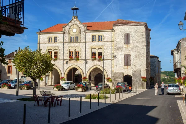 Tournon Agenais Lot Garonne Francia Septiembre 2017 Ciudad Tiene Pocos —  Fotos de Stock