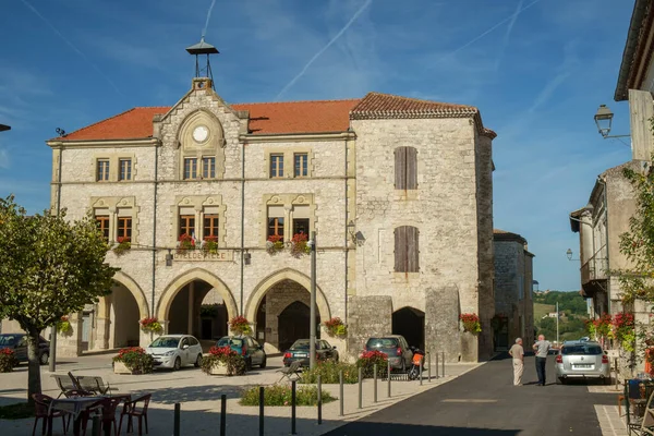 Tournon Agenais Lot Garonne Francia Septiembre 2017 Ciudad Tiene Pocos —  Fotos de Stock