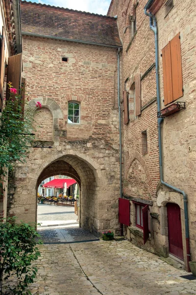 Penne Agenais Frankreich Juni 2018 Malerische Architektur Entlang Der Straßen — Stockfoto