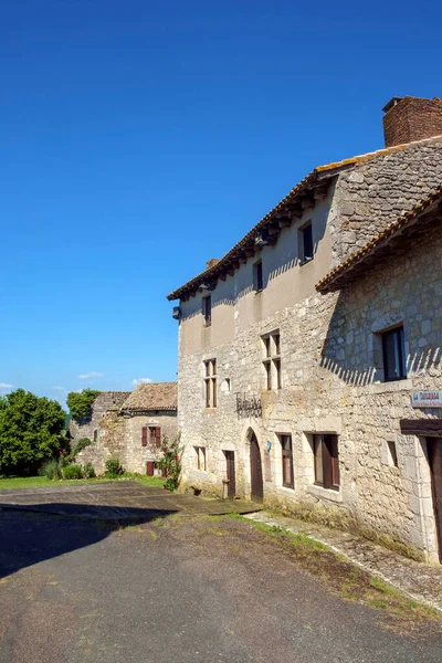 Frespech Lot Garonne Francie Června 2018 Malá Opevněná Vesnice Frespech — Stock fotografie