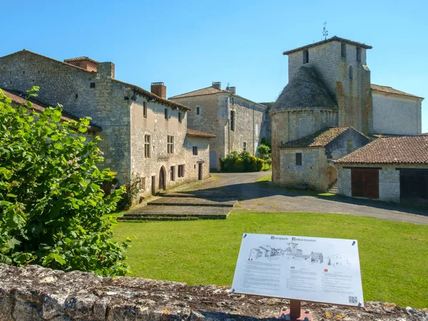 Frespech Lot Garonne Frankrijk Juni 2018 Het Kleine Vestingstadje Frespech — Stockfoto