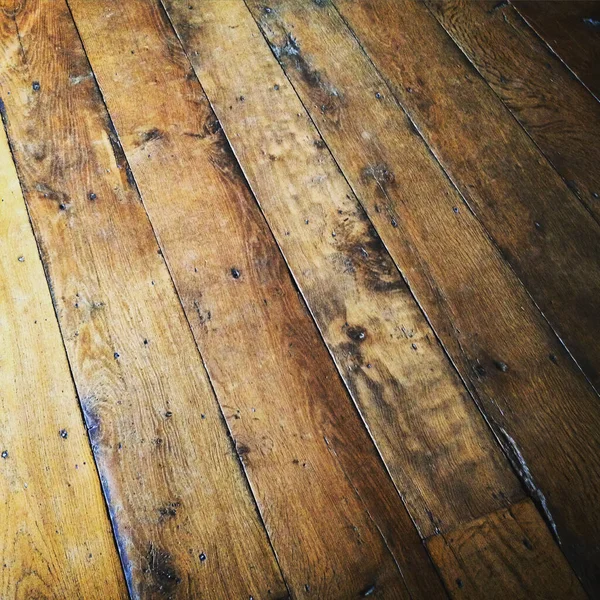 Full Frame Close Texture Old Wooden Floorboards Mobile Phone Photo — Stock Photo, Image