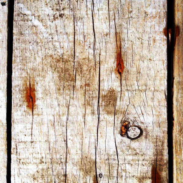 Старі Дерев Яні Дошки Іржаві Цвяхи Фотографія Мобільного Телефону Обробкою — стокове фото