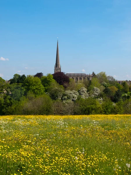 Église Laine Historique Tetbury Gloucestershire Cotswolds Royaume Uni — Photo