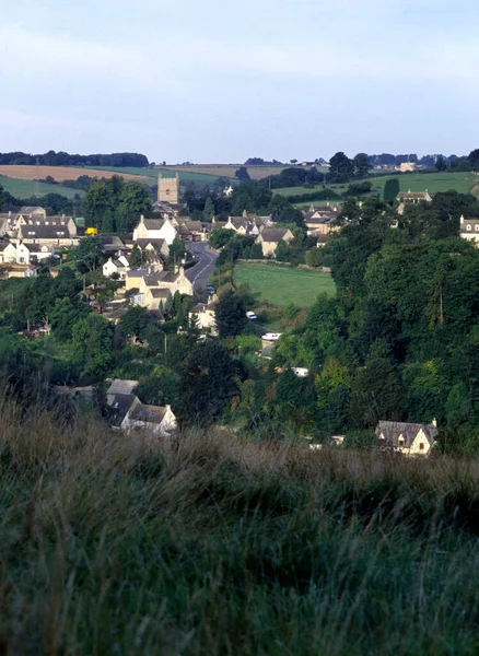 View Horsley Cotswolds Gloucestershire Engeland Verenigd Koninkrijk Europa — Stockfoto